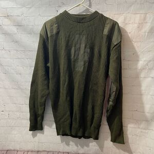 VINTAGE Andrew Christian Men's Pullover Olive Sweater Rare Item. Size X-Large